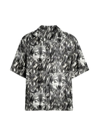 WOLF PRINT S/S SHIRT