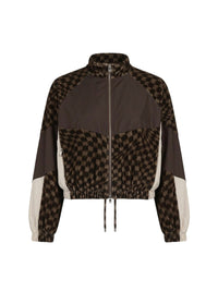 RETRO ZIP UP TRACK JACKET