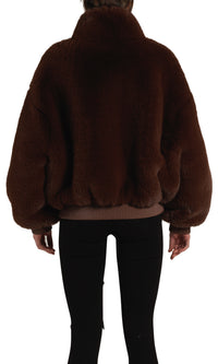 OVERSIZED FAUX FUR JACKET