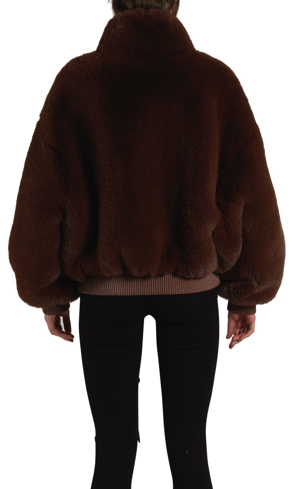 OVERSIZED FAUX FUR JACKET