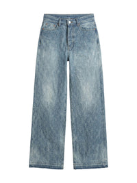 JCQRD HIGH RISE WIDE LEG JEAN