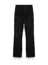 SEQUIN KICK FLARE PANT