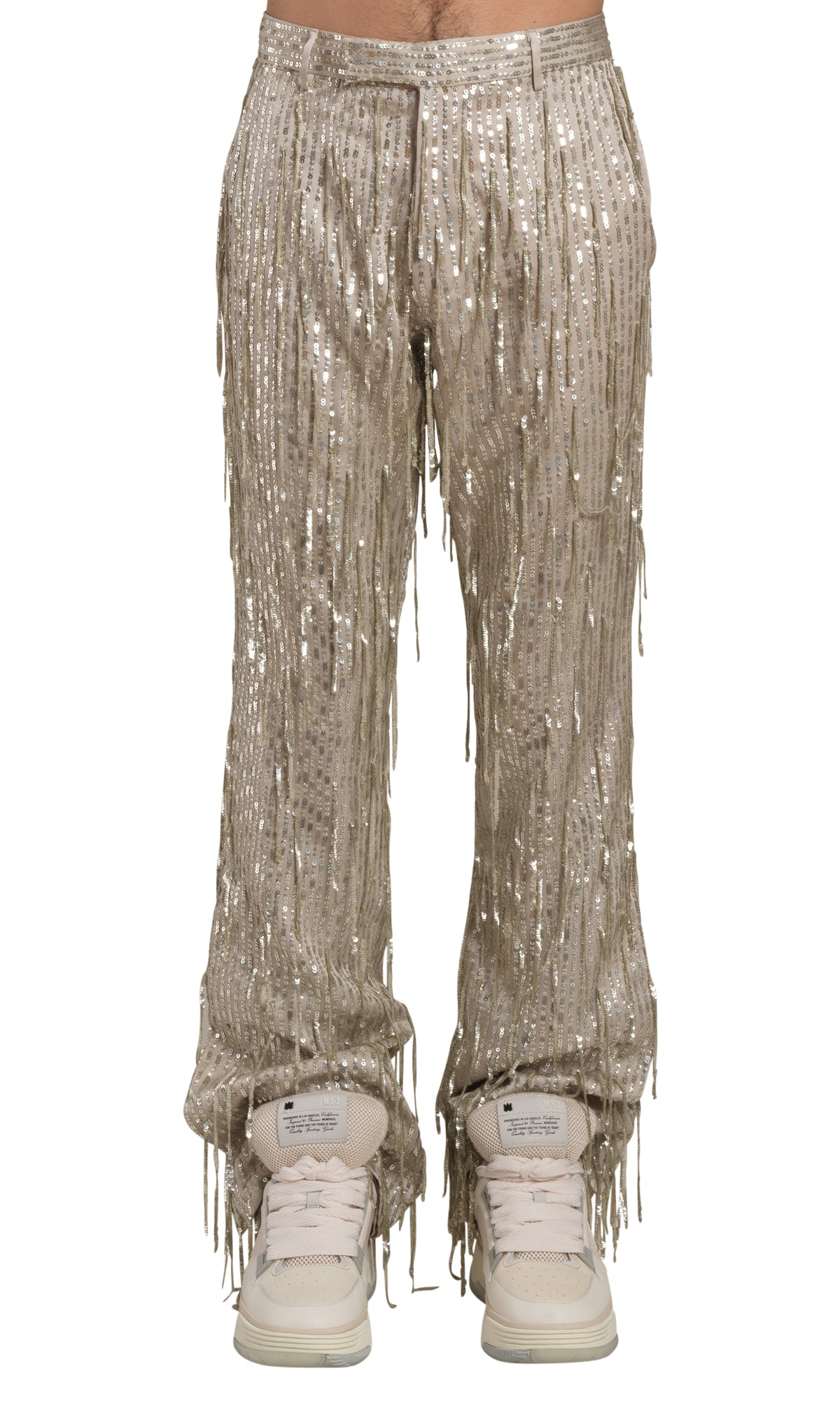 SEQUIN KICK FLARE PANT