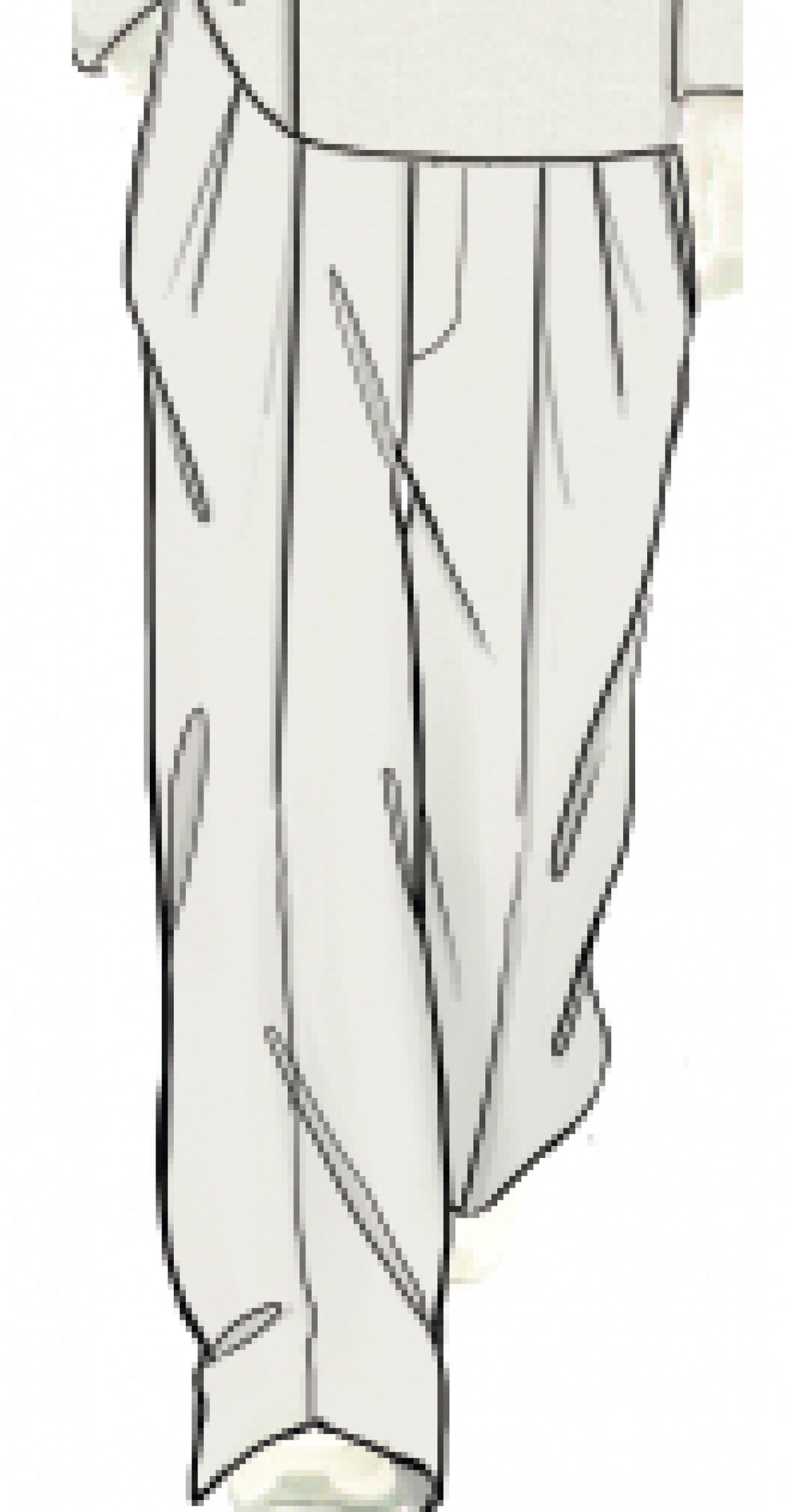 DOUBLE PLEAT PANT