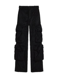 WOOL BLEND UTILITY CARGO PANT