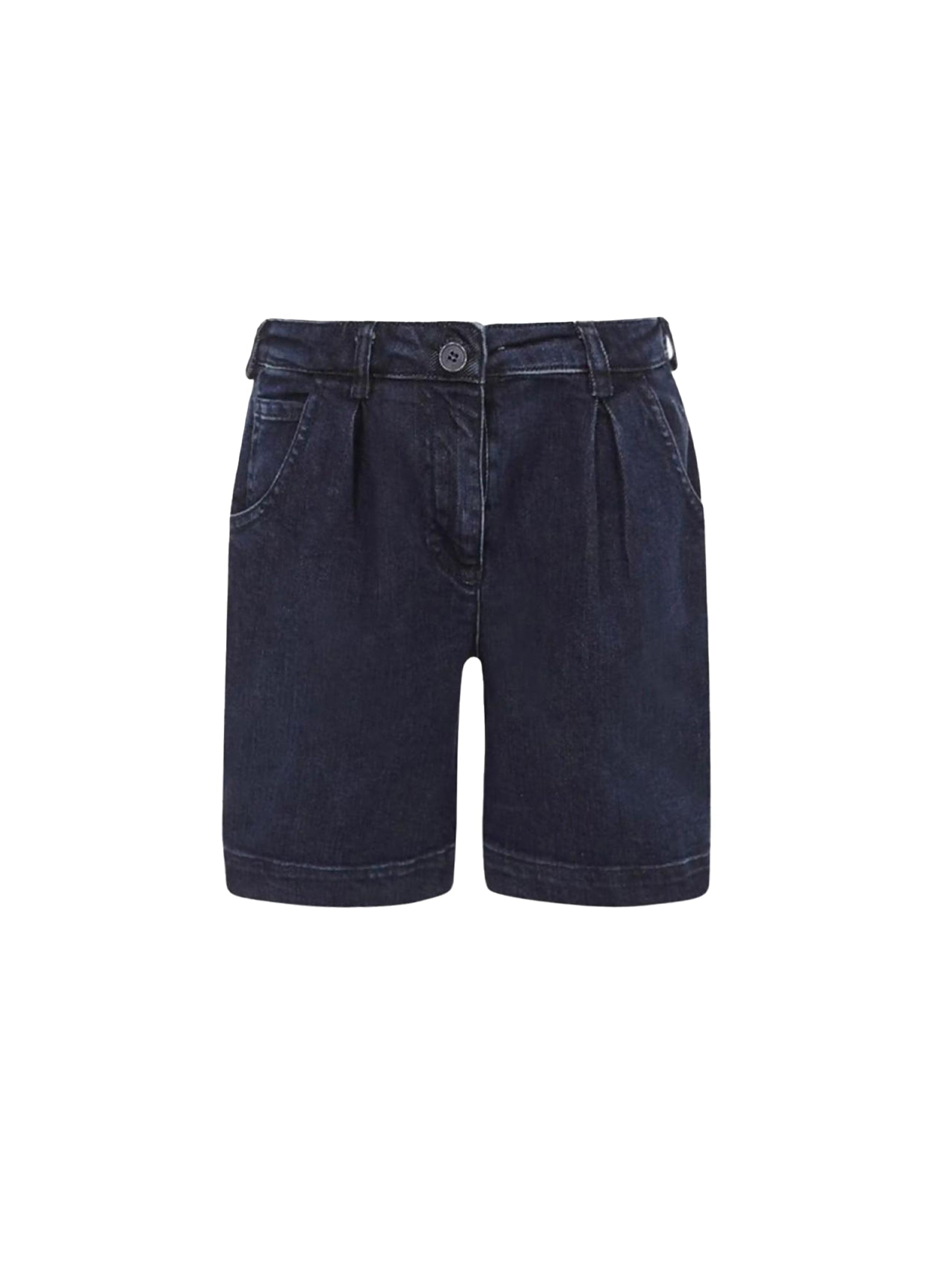 Denim Bermuda shorts - Blue Scuro