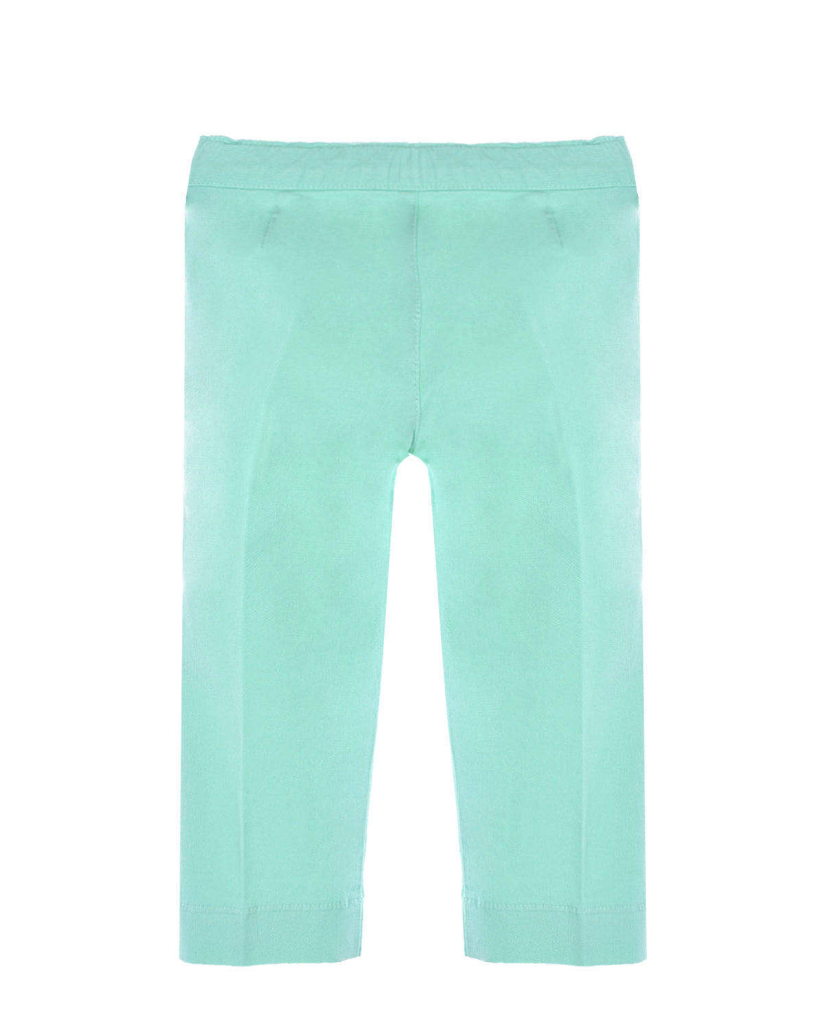 Pantalon capri à fermeture latérale réglable - Acquamarina