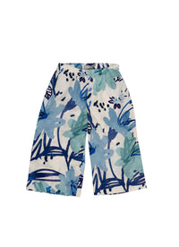 Pantalon culotte à imprimé - Oceano