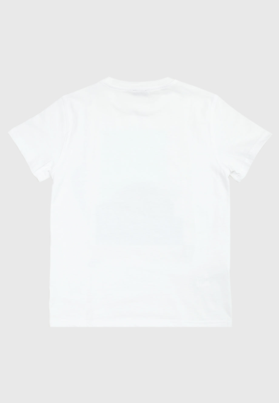 Wave print T-shirt - Bianco & Acquamarina