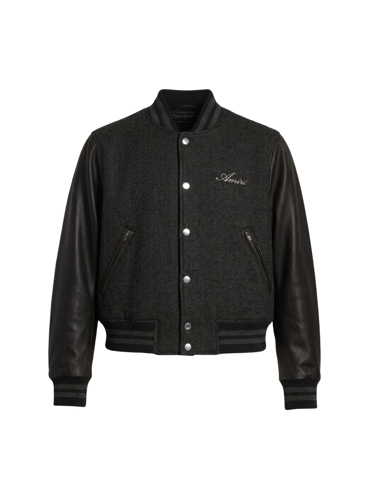 CROPPED VARSITY JACKET