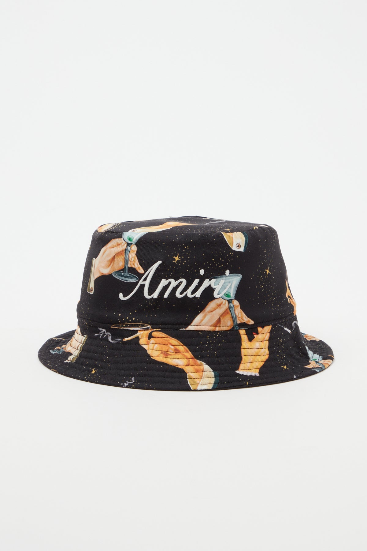 AMIRI SMOKE REVERSIBLE BUCKET HAT