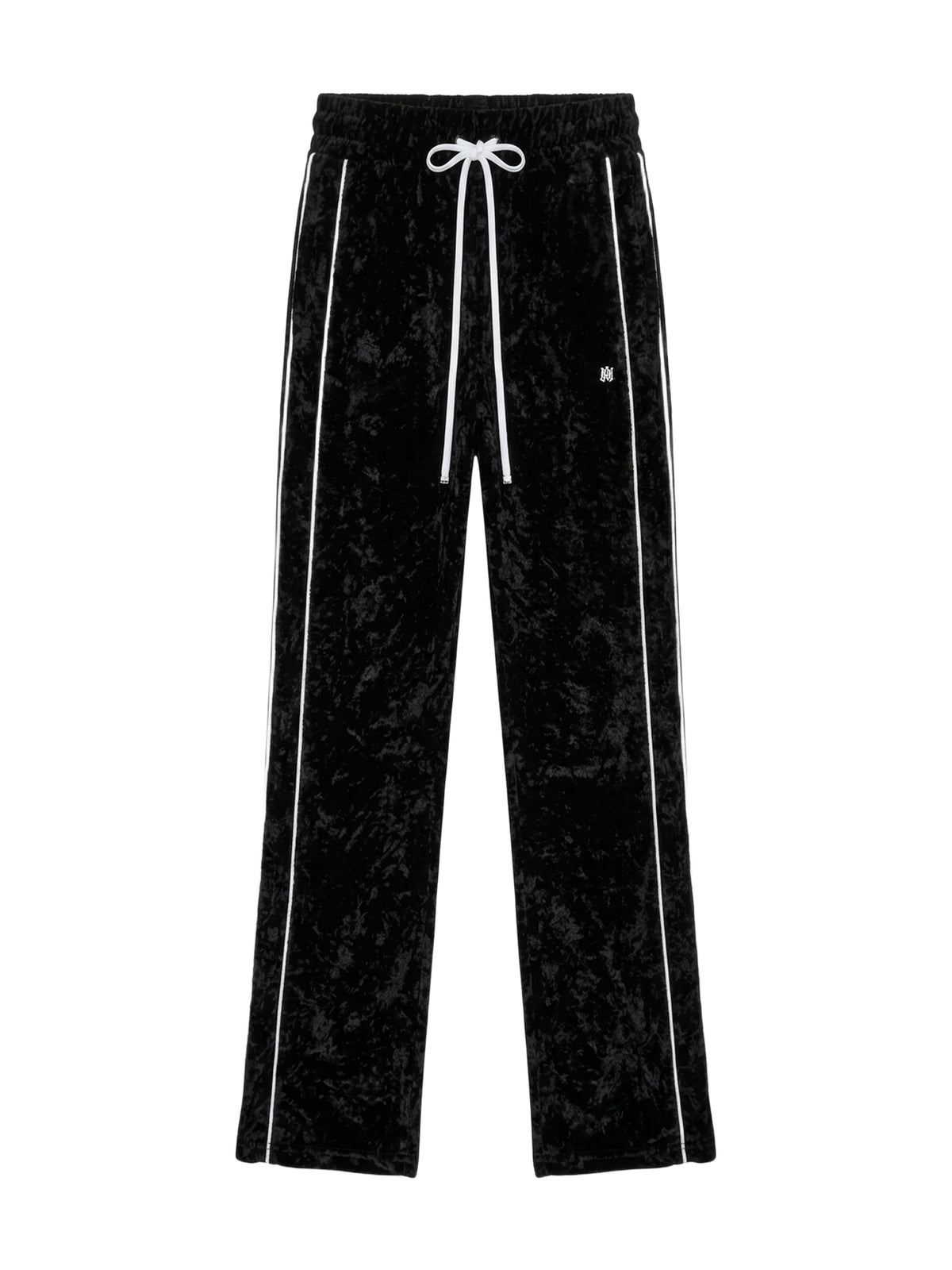 CRUSHED VELVET TRACK PANT
