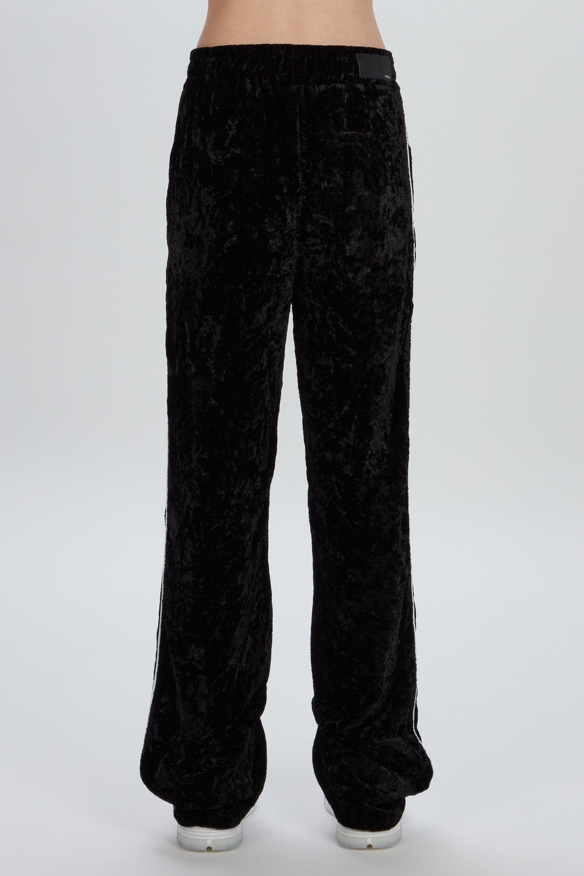CRUSHED VELVET TRACK PANT