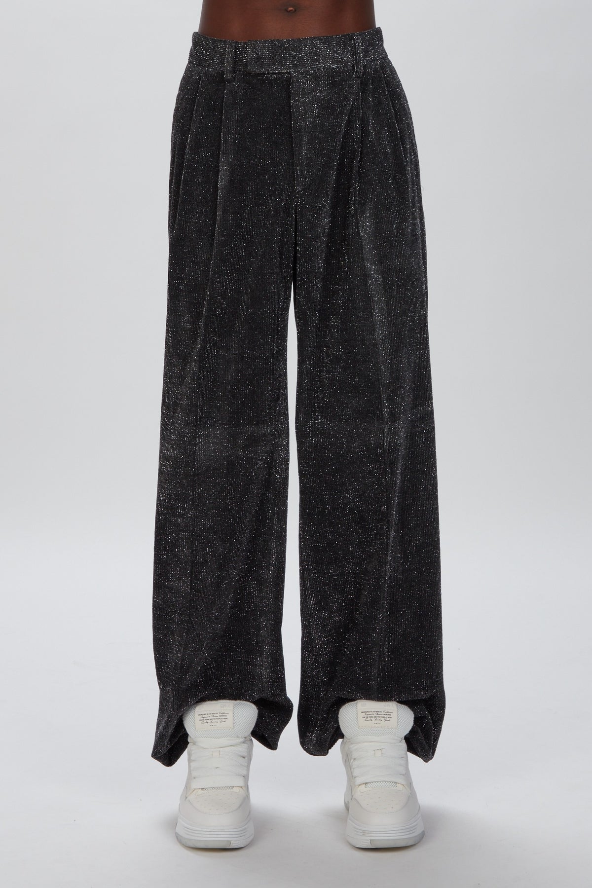 SHIMMER DOUBLE PLEATED PANT