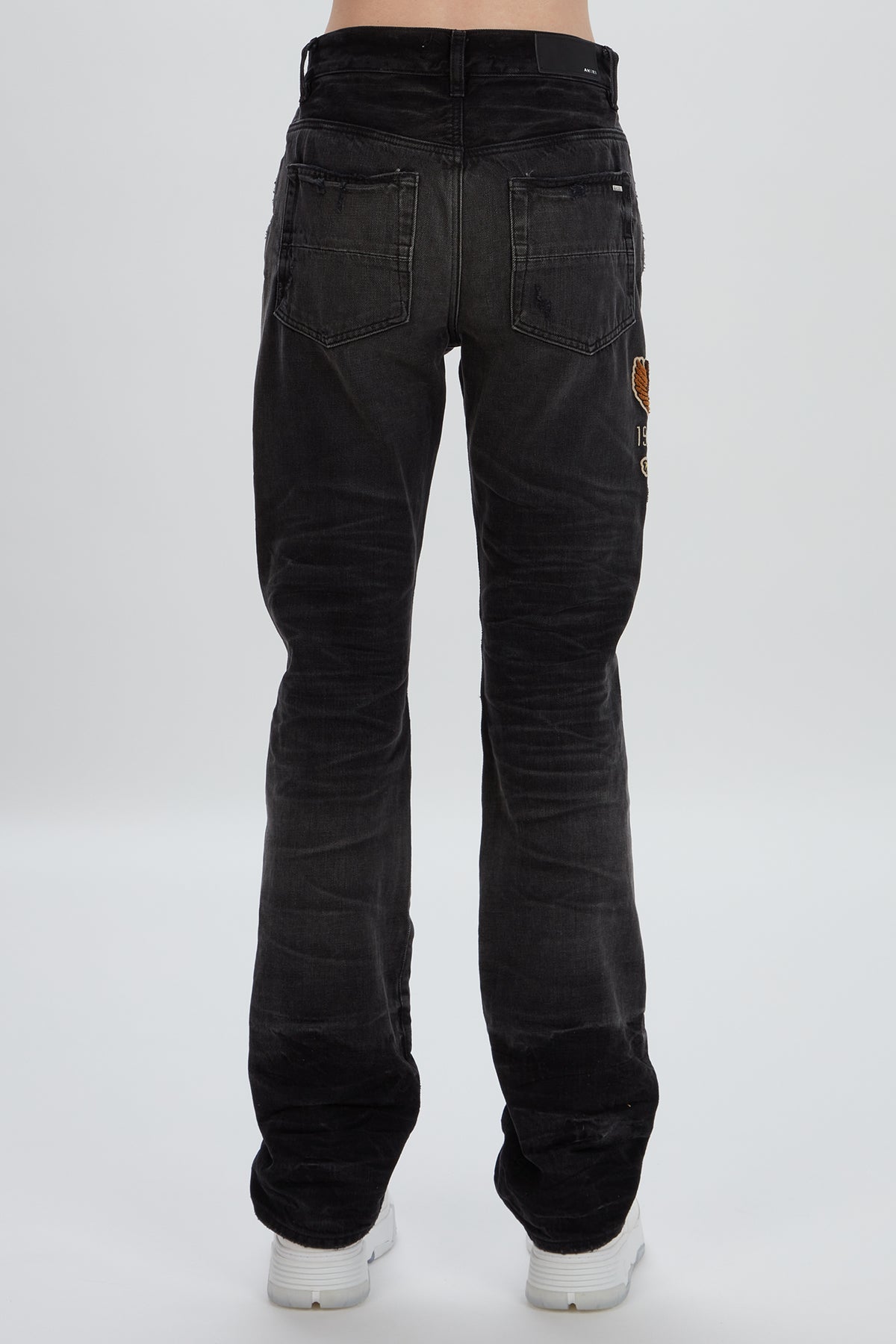 VARSITY EAGLE LOGO STRAIGHT JEAN
