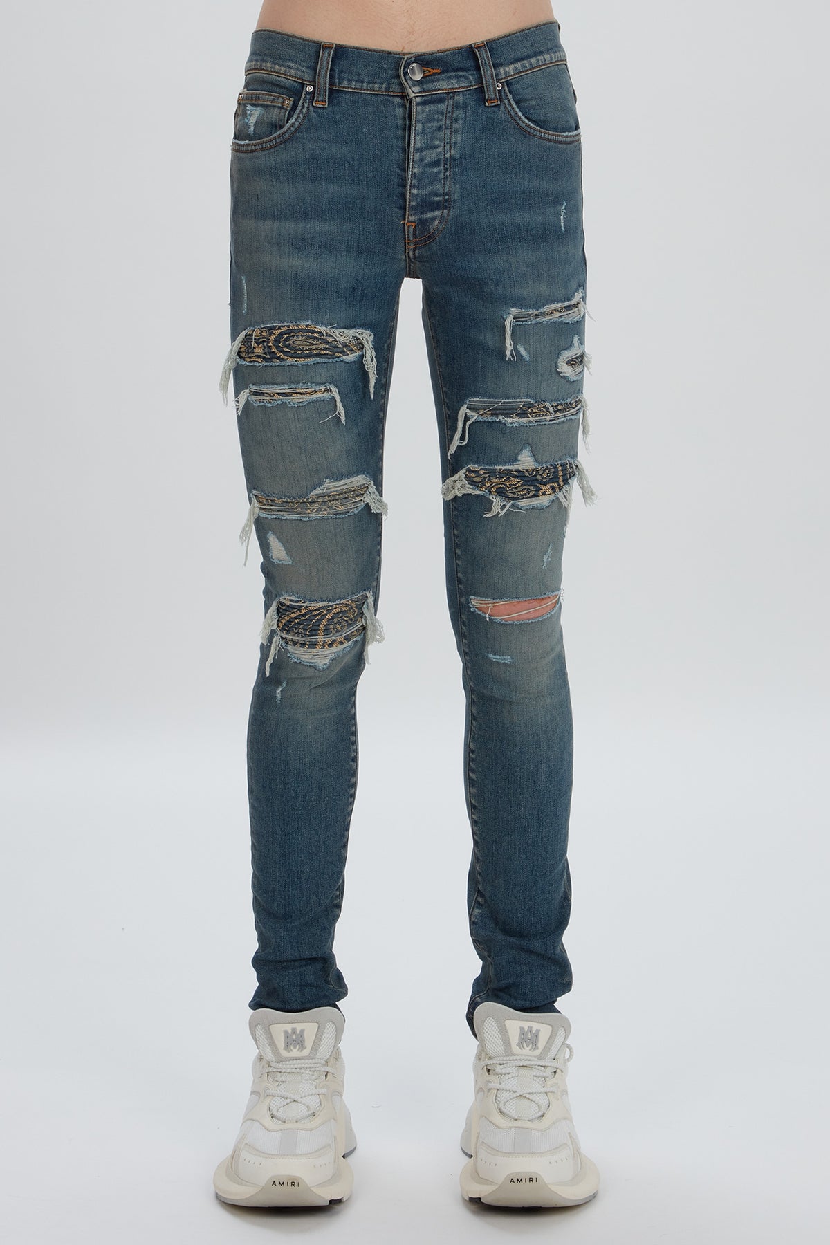 BANDANA JACQUARD THRASHER JEAN