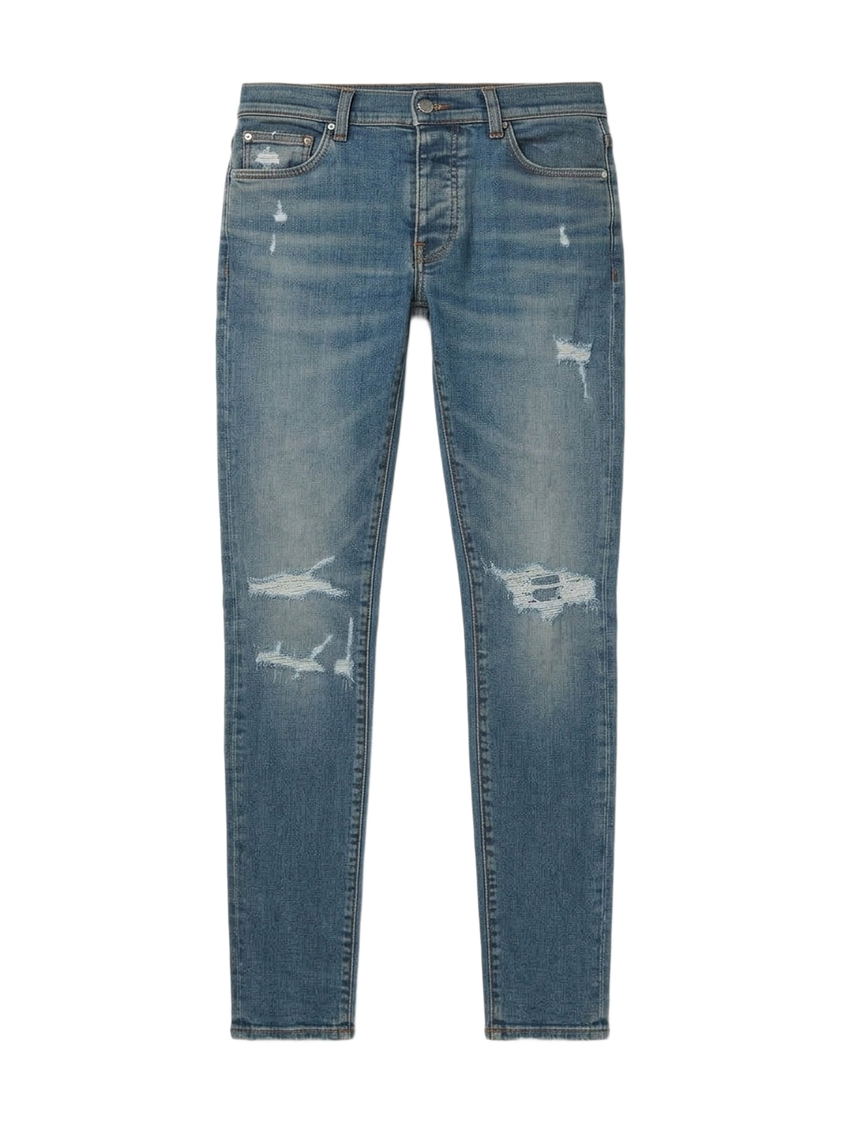 FRACTURED SKINNY JEAN