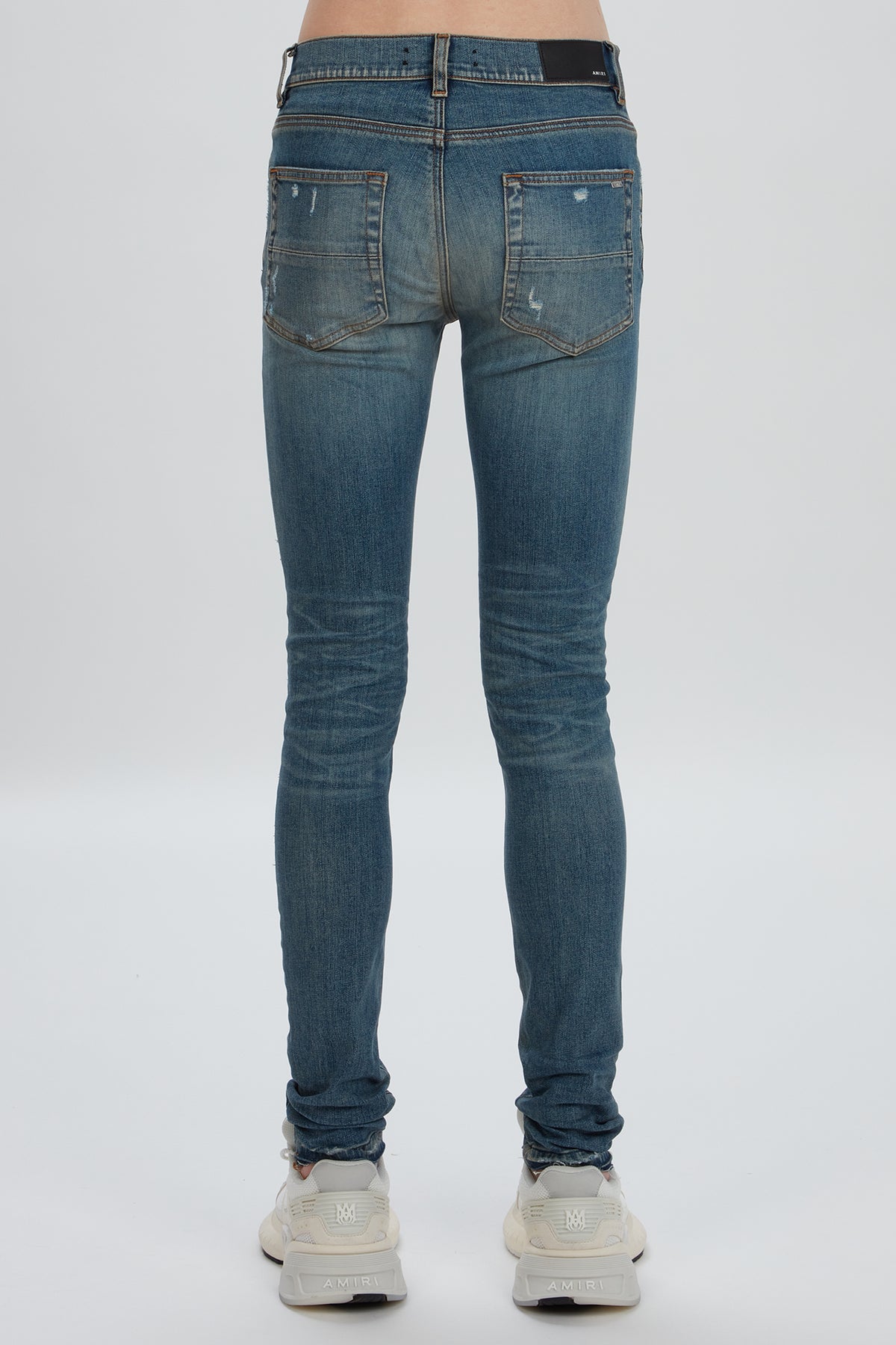 FRACTURED SKINNY JEAN