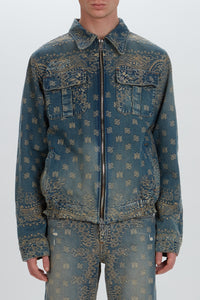 BANDANA JACQUARD BLOUSON