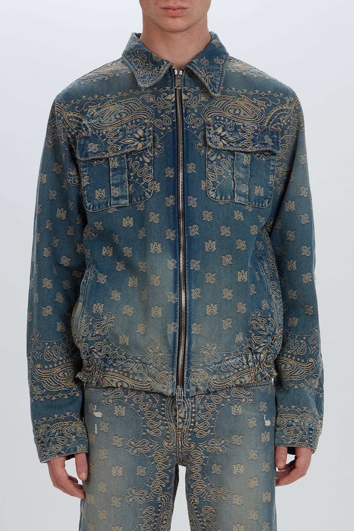BANDANA JACQUARD BLOUSON