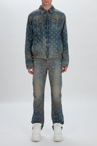 BANDANA JACQUARD BLOUSON