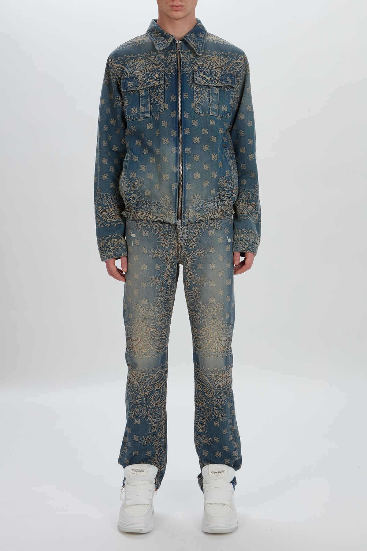 BANDANA JACQUARD BLOUSON