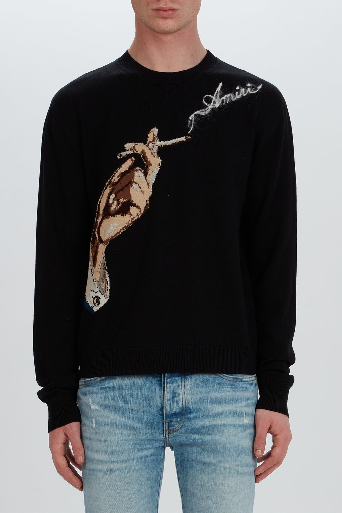 AMIRI SMOKE CREWNECK