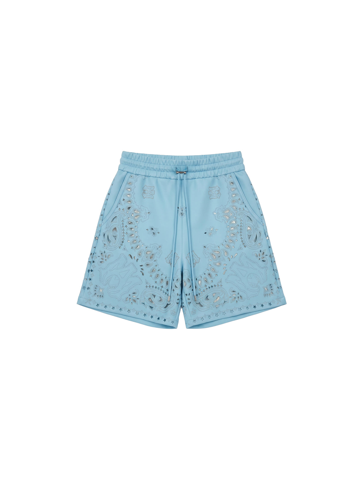 LEATHER BANDANA SHORT