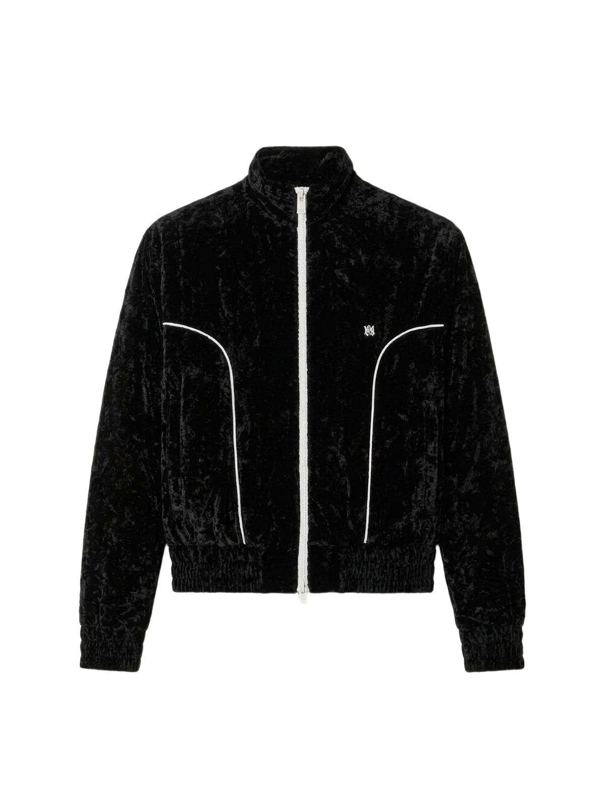CRUSHED VELVET TRACK JACKET