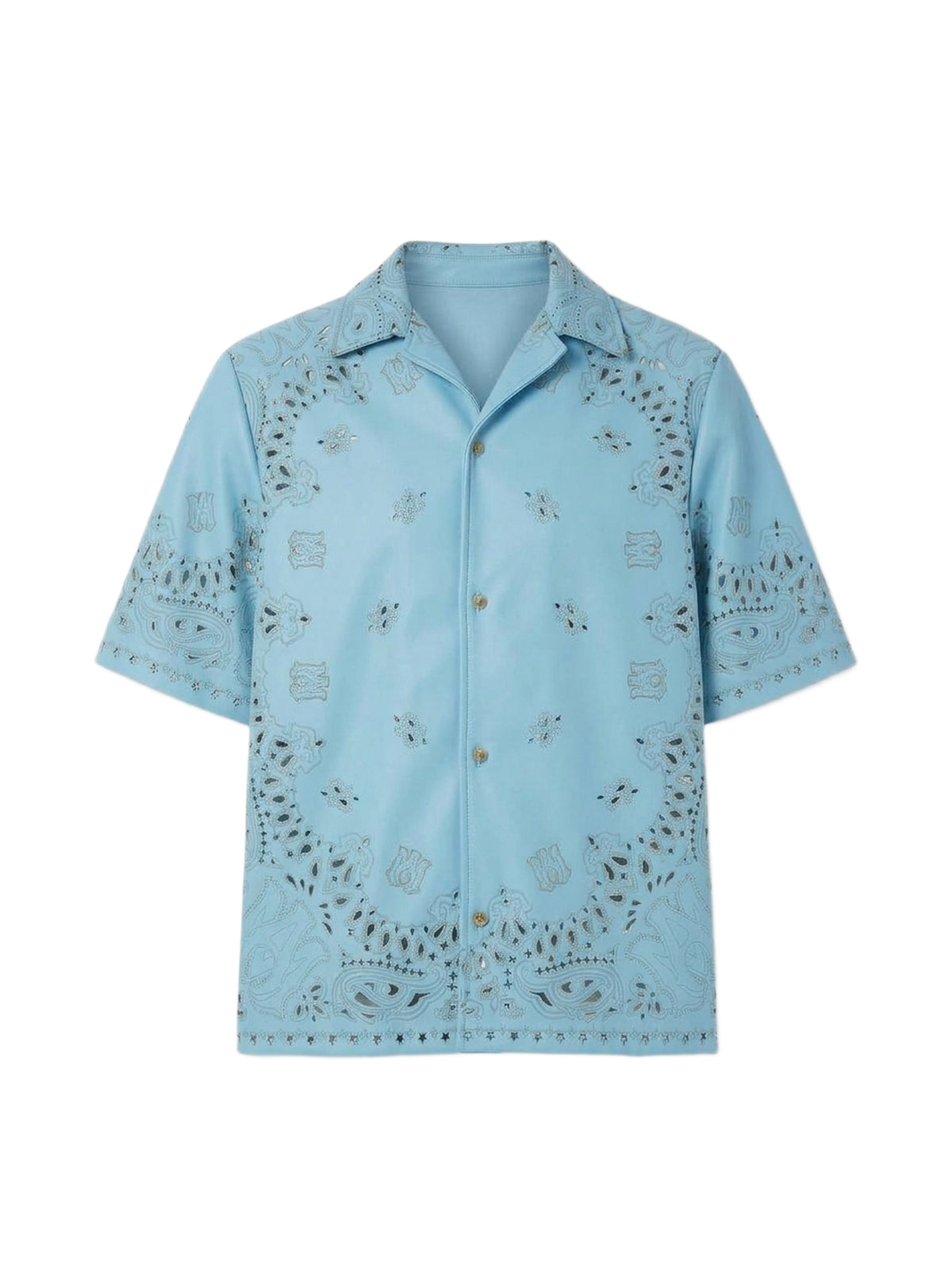 LEATHER BANDANA S/S SHIRT