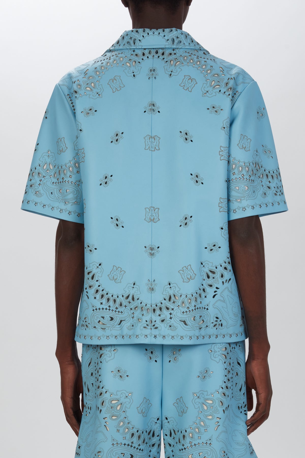 LEATHER BANDANA S/S SHIRT