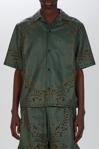 LEATHER BANDANA S/S SHIRT