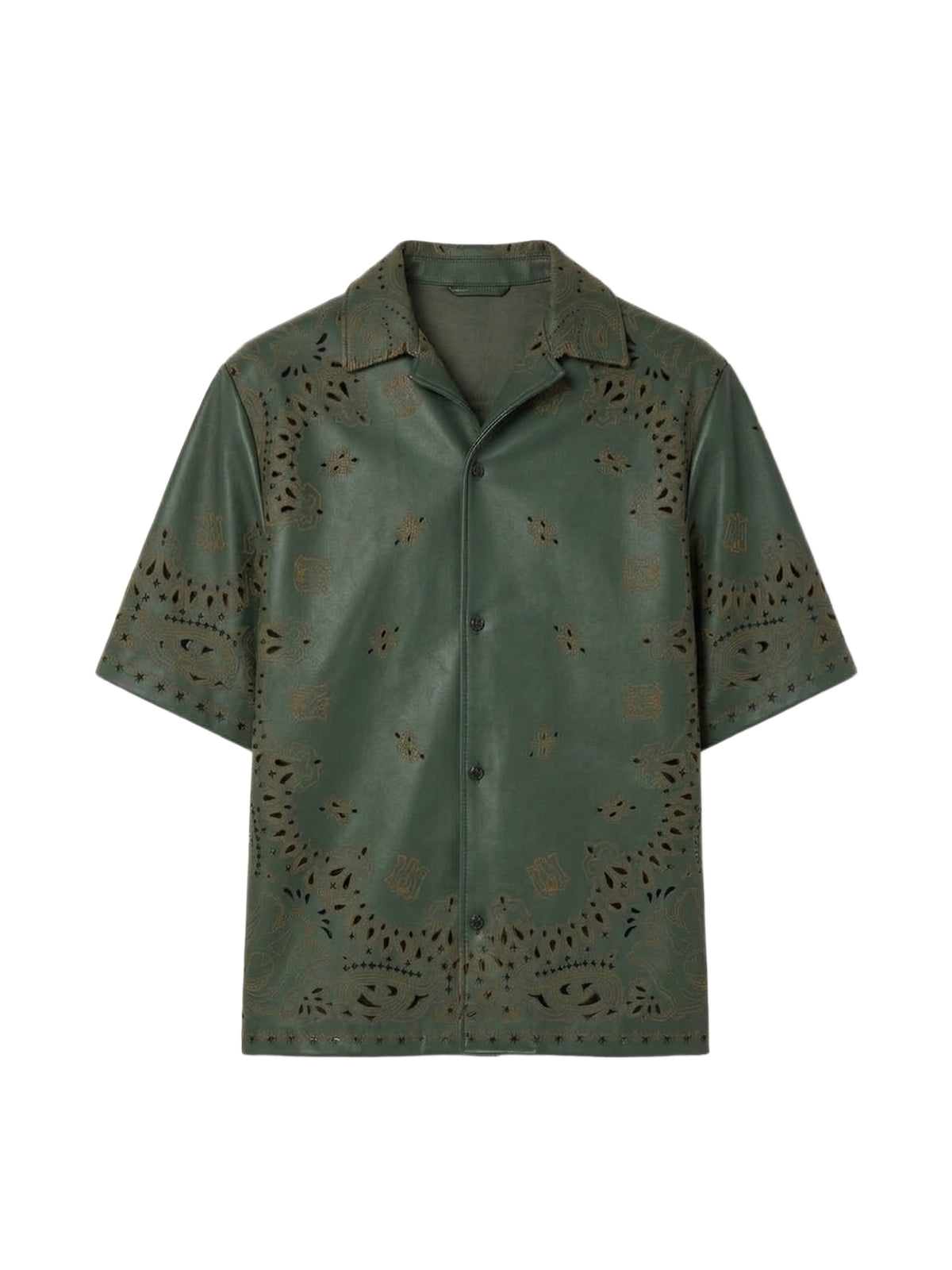 LEATHER BANDANA S/S SHIRT