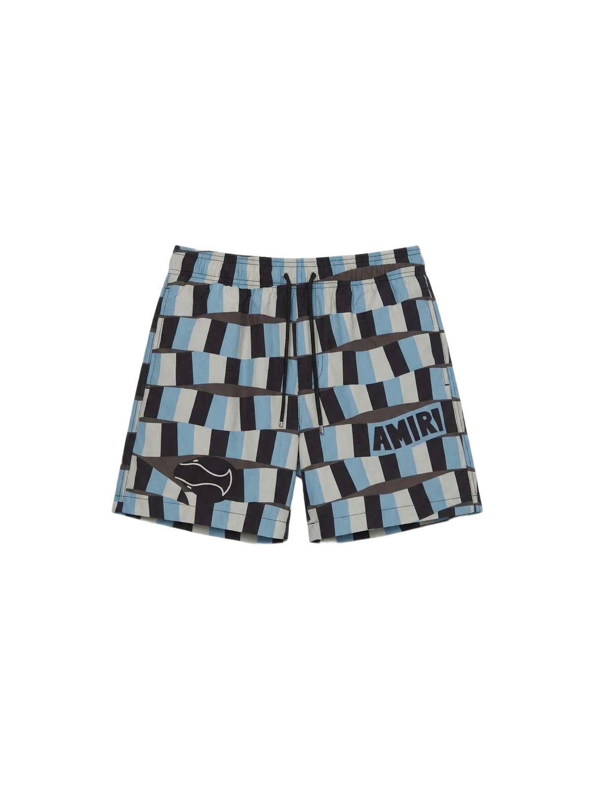 CHECKERED SNAKE SWIM TRUNK
