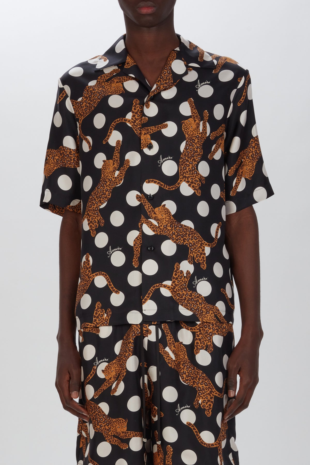 LEOPARD BOWLING SHIRT