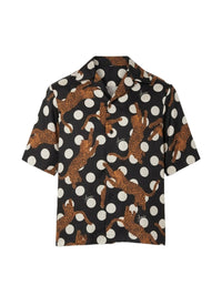 LEOPARD BOWLING SHIRT