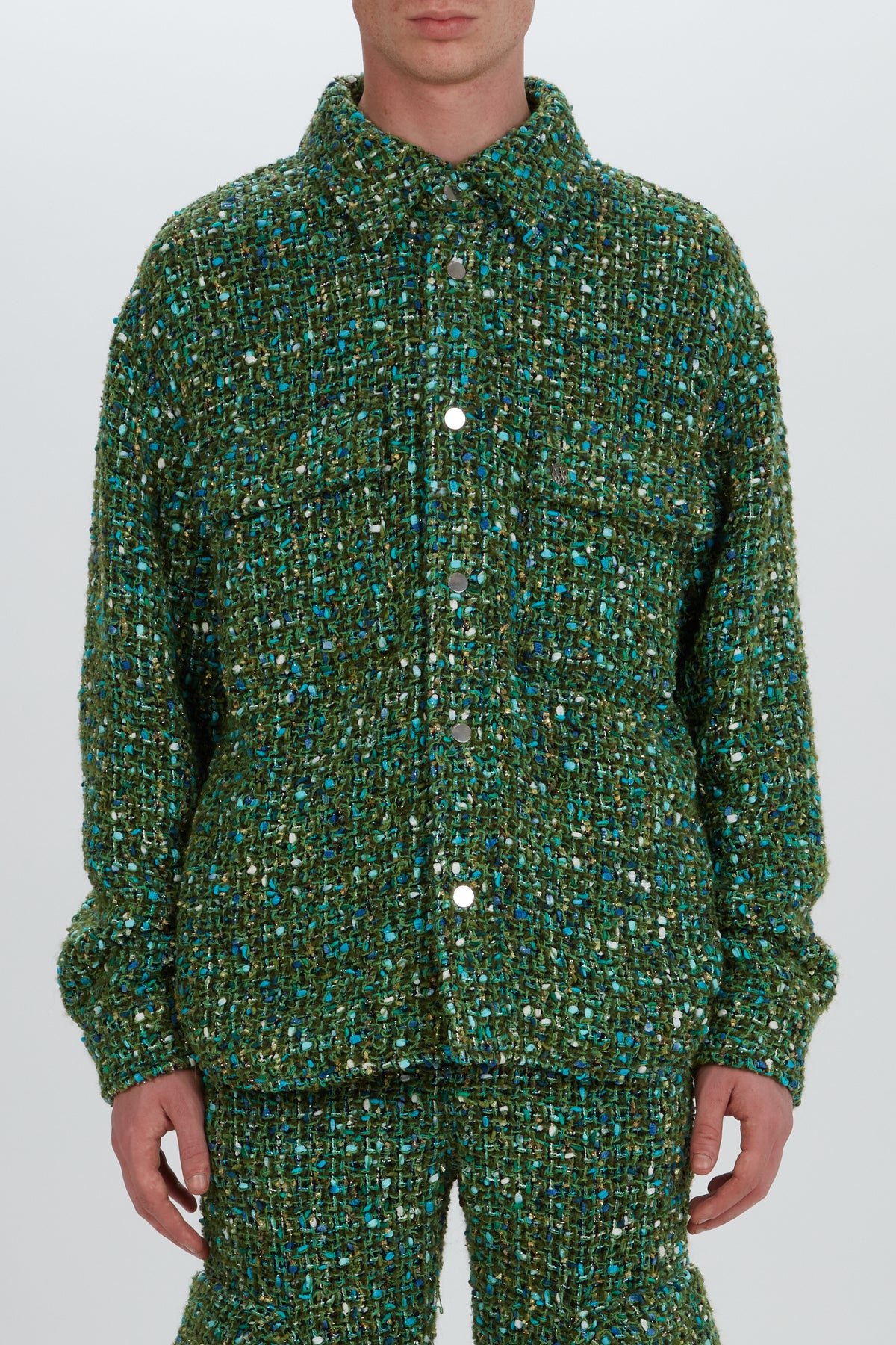 BOUCLE OVERSHIRT