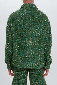 BOUCLE OVERSHIRT