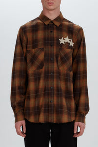 STARS PLAID FLANNEL