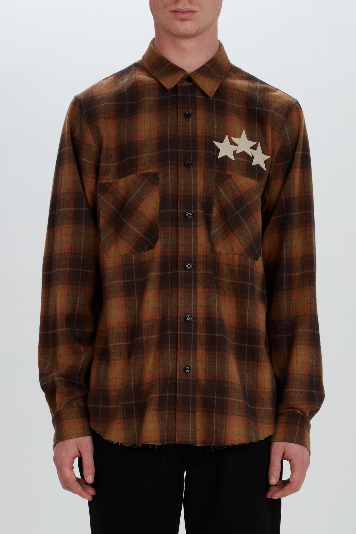 STARS PLAID FLANNEL