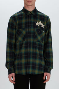 STARS PLAID FLANNEL