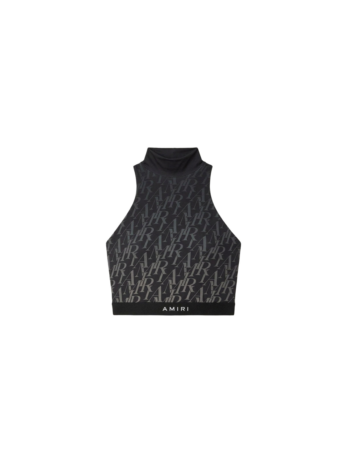 AMIRI BURNOUT MOCK NECK TOP