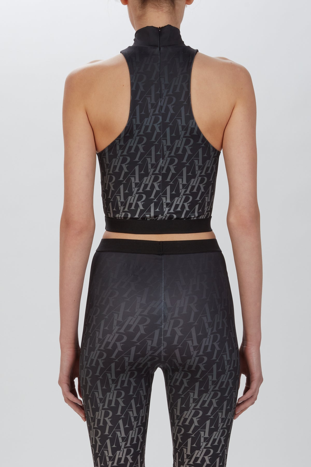 AMIRI BURNOUT MOCK NECK TOP
