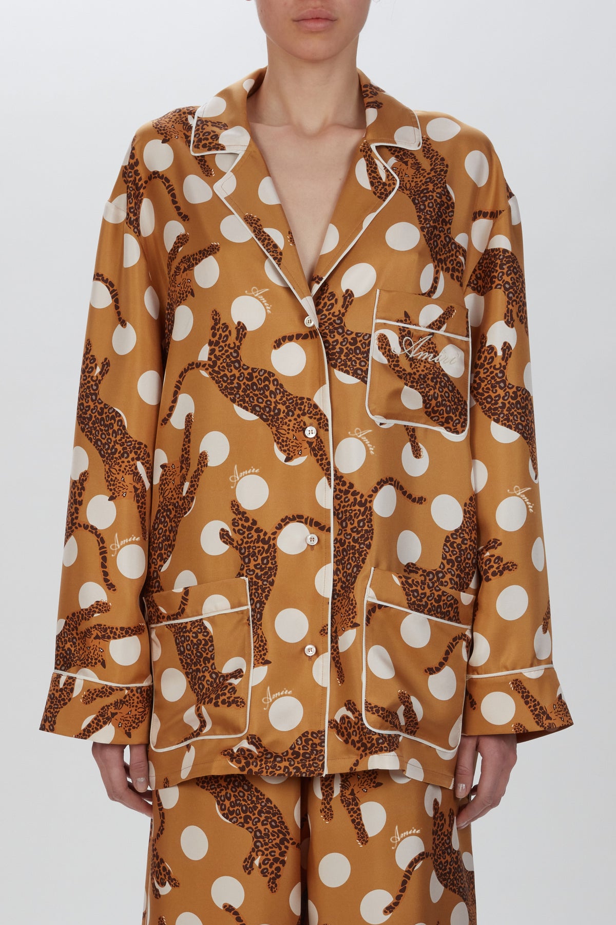 LEOPARD PJ SHIRT