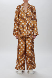 LEOPARD PJ SHIRT