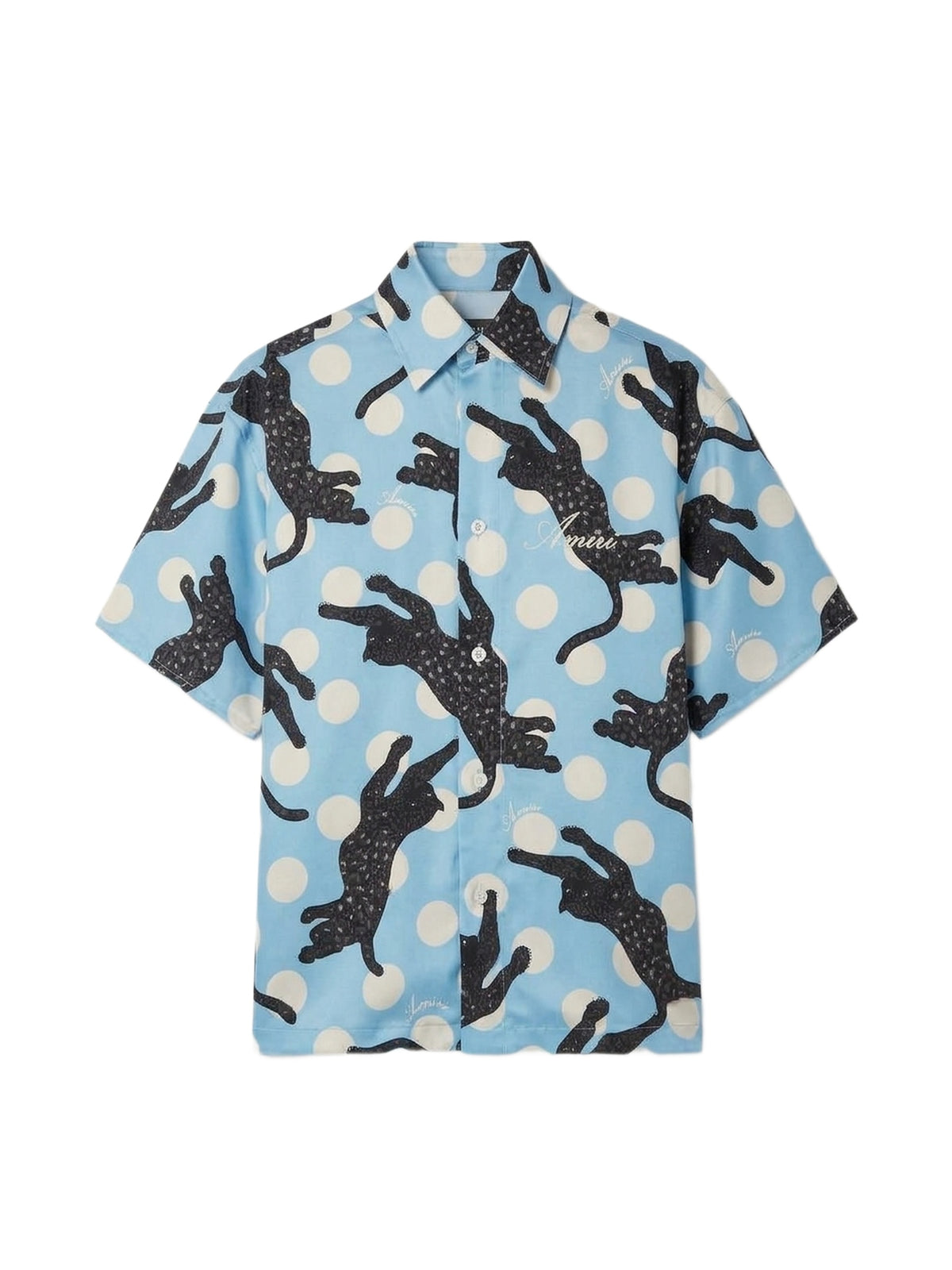 LEOPARD SILK SHIRT