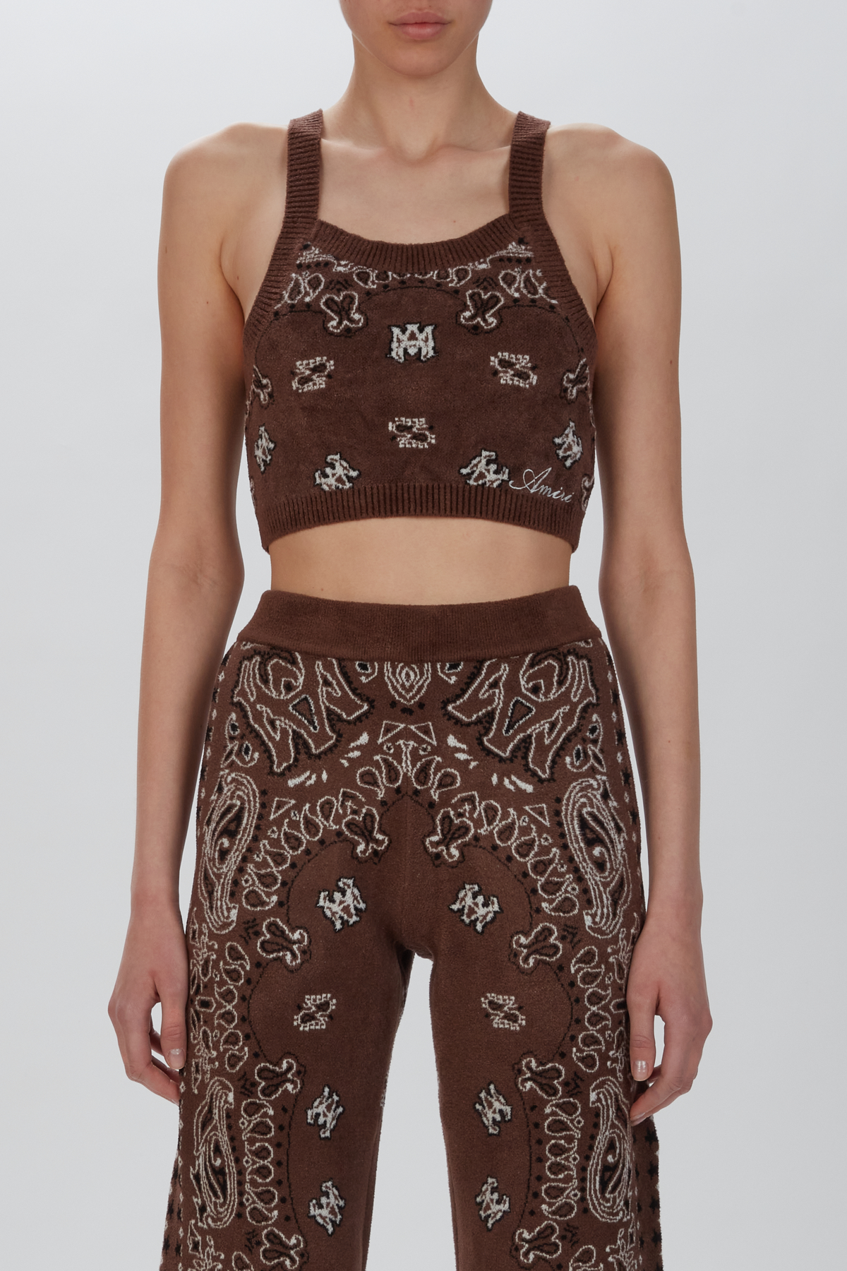 BANDANA CROPPED TANK