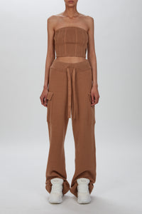 AMIRI STACK KNIT BUSTIER