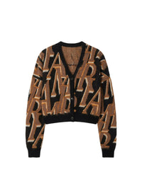 AMIRI REPEAT CARDIGAN
