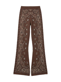 BANDANA FLARED SWEATPANT
